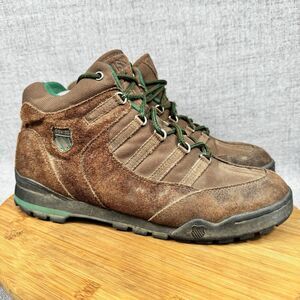 K-Swiss Boots Men's Size 9.5 Hiker Trail Hiking Work Vintage